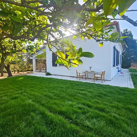Miramare Peaceful Oasis With Garden, Pool And Sea View In Villa